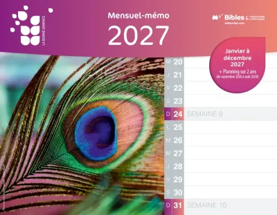 Bonne Semence calendrier (La) - Mensuel-mémo
