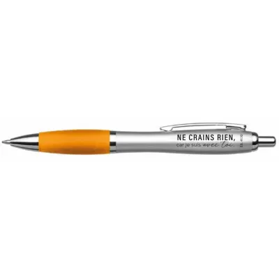 Stylo orange « Ne crains rien, car je suis avec toi. » Ésaïe 41.10 - Mot d'ordre 2027