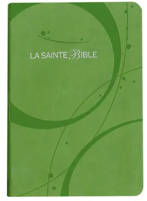 Bible Segond 1910, compacte, verte - couverture souple, flexa, tranche argent