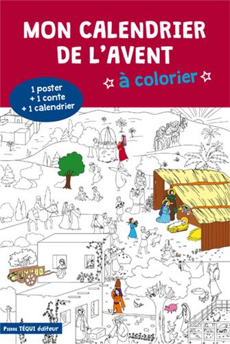 TON CALENDRIER DE L'AVENT A COLORIER - Année C