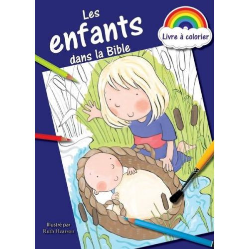 Enfants dans la Bible (Les) - livre à colorier