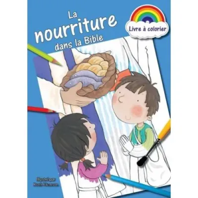 Nourriture dans la Bible (La) - livre à colorier