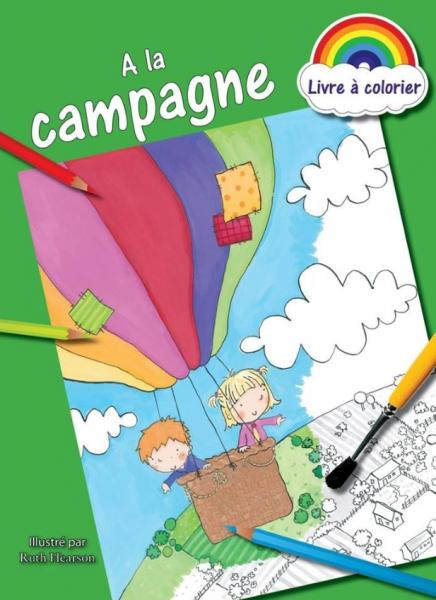 À la campagne - livre à colorier