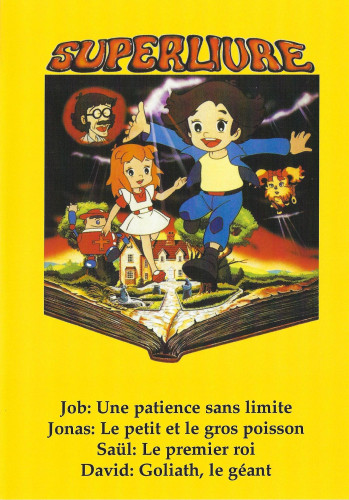 Superlivre jaune N°4 [DVD 2003] Job, Jonas, Saul, David