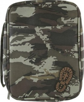 Pochette Bible XL Footprint tissu camouflage