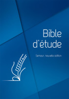 Bible d'étude Semeur 2015, bleue - couverture rigide