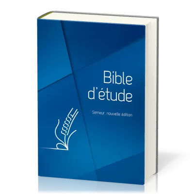 Bible d'étude Semeur 2015, bleue - couverture rigide