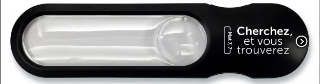 Loupe de lecture avec lampe led