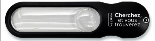 Loupe de lecture avec lampe led