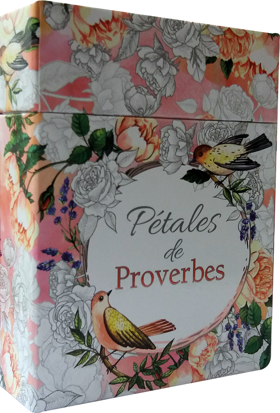 Pétales de proverbes - 44 cartes à colorier