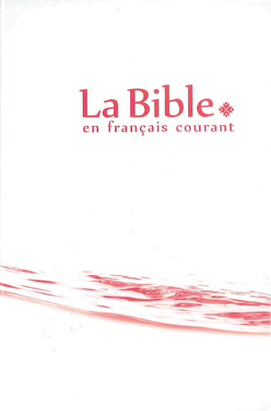 Bible en français courant, compacte, rouge - couverture rigide avec livres deutérocanoniques