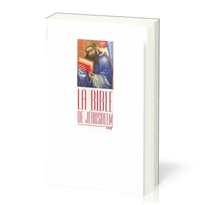 Bible de Jérusalem, de poche, illustrée peinture - brochée
