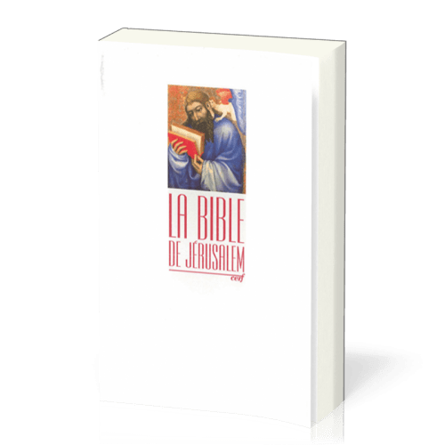 Bible de Jérusalem, de poche, illustrée peinture - brochée