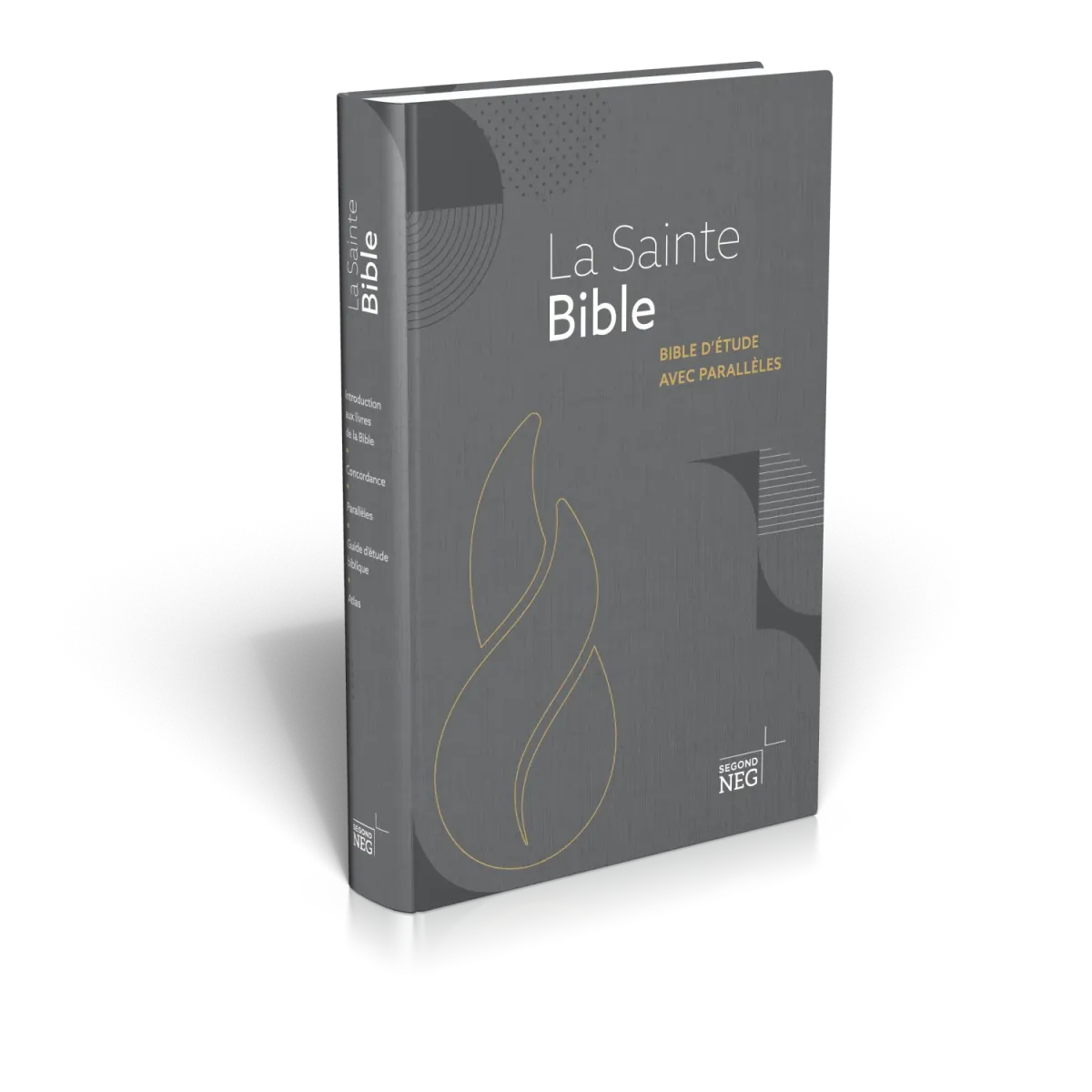 Bible d'étude Segond NEG à parallèles, illustrée - couverture rigide