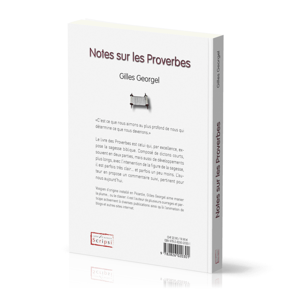 Notes sur les Proverbes