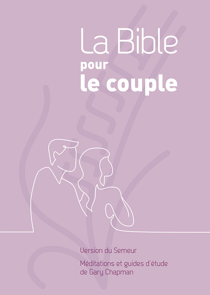 Bible pour le couple Semeur 2015, mauve - couverture rigide