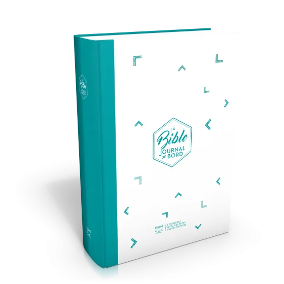 Bible Segond 21 Journal de bord - couverture rigide illustrée bleue