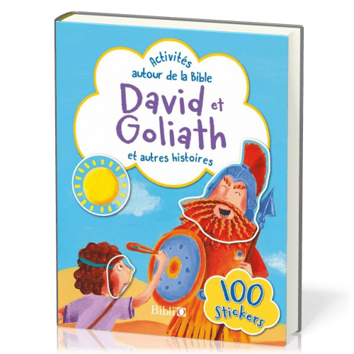 David et Goliath et autres histoires, 100 stickers - Activités autour de la Bible