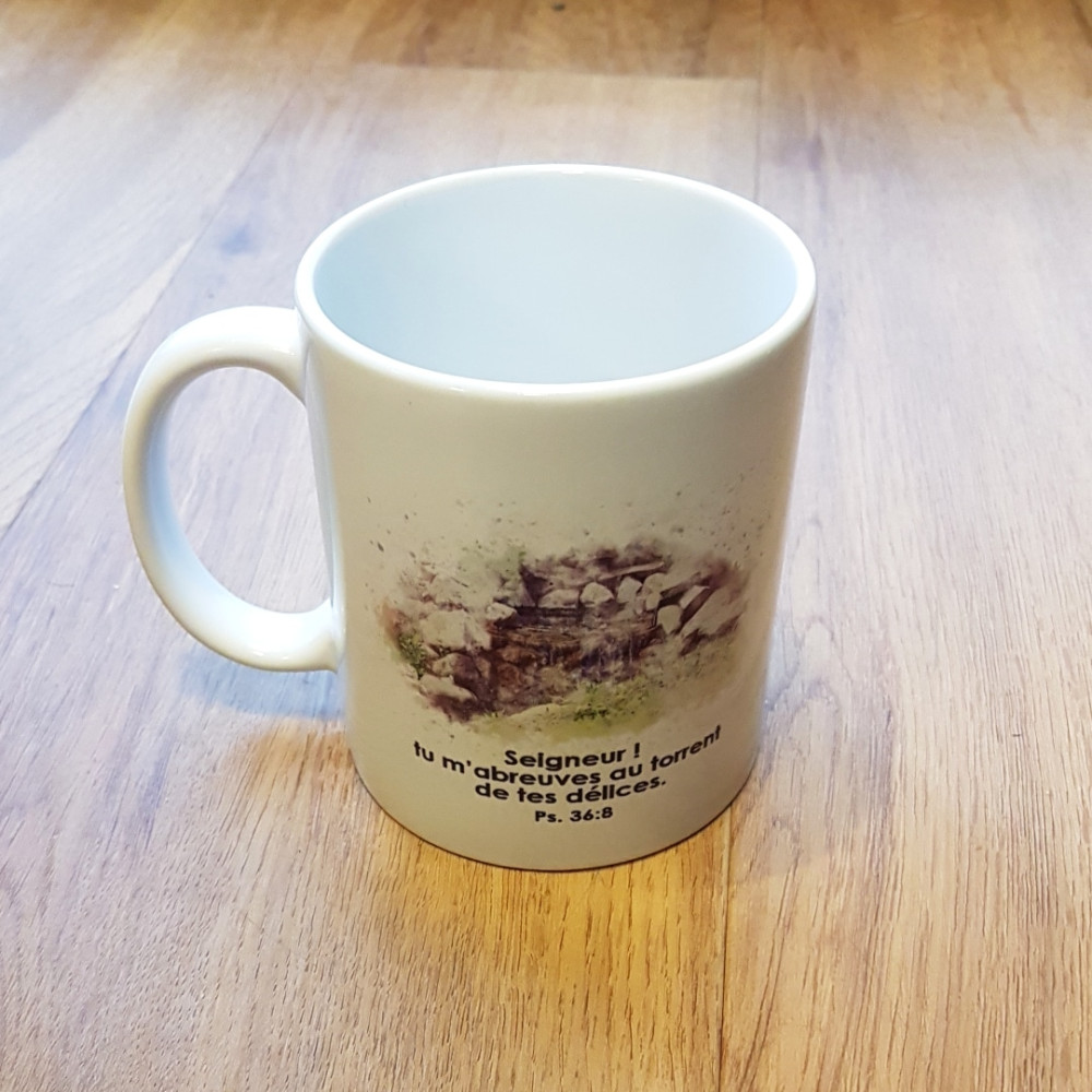 Mug "Seigneur ! Tu m'abreuves […]" Ps 36.8