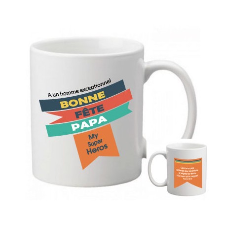 Mug " Comme un père. Psaume 103:13 " - Fête des pères