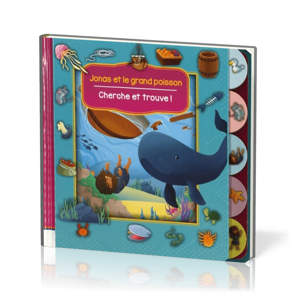Jonas et le grand poisson - Cherche et trouve !