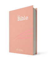 Bible Segond 21 compacte - couverture rigide skivertex rose guimauve