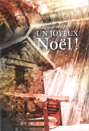 Un joyeux Noël LOT DE 10 EX - dépliant 8 pages