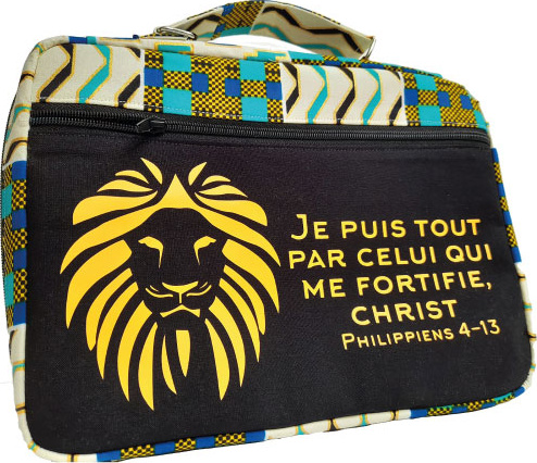 Sacoche Bible, Taille S, "Je puis tout…" Philippiens 4.13