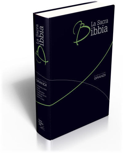 Italien, Bible gros caractères NR2006 - souple fibro noire