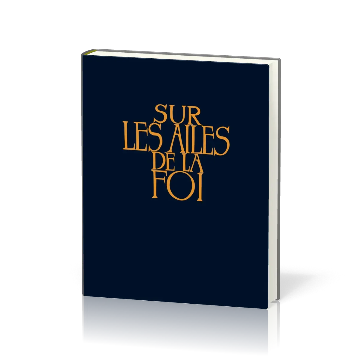 Sur les ailes de la foi, rigide, bleu - recueil de chants sans partition 