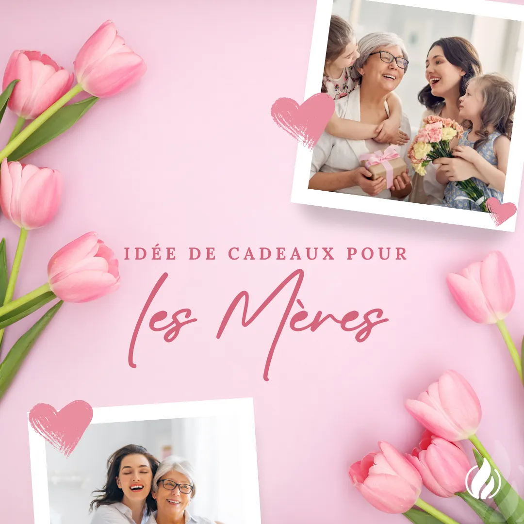  Bientôt la fête des mères 
 Qu'il s'agisse de votre mère, ou bien de la mère de vos enfants, ou encore d'une mère dans la foi, nous avons pensé à tout et vous proposons une sélection d'articles qui pourrait bien faire la joie de ces femmes que vous aimez tant ! 