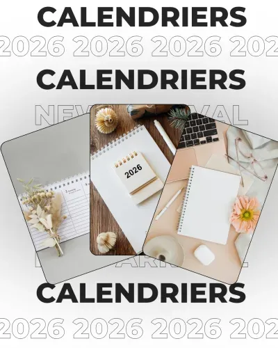  Les Calendriers 2027 sont bientôt disponibles 
 n'attendez pas fin décembre pour faire votre choix. 
 Dès maintenant, commencez votre liste en découvrant notre sélection 
 Cliquer sur l'image 